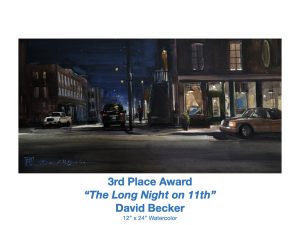 Third Place Award Best of Plein Air 2026