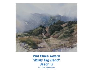 Second Place Award Best of Plein Air 2026
