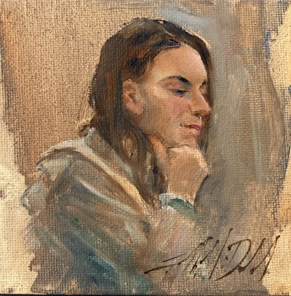 Lisa Mozzini-McDill miniature #1 for the 2026 auction